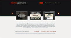 Desktop Screenshot of adamsadv.com